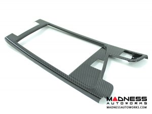 Alfa Romeo Giulia Center Console Cover Trim - Carbon Fiber - Pre '20 Models Alfa Romeo Giulia Center Console Cover Trim - Carbon Fiber - Pre '20 Models